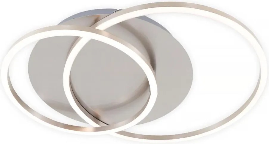 Plafoniera da soffitto dimmerabile a LED 28W/230V 3000K cromo opaco