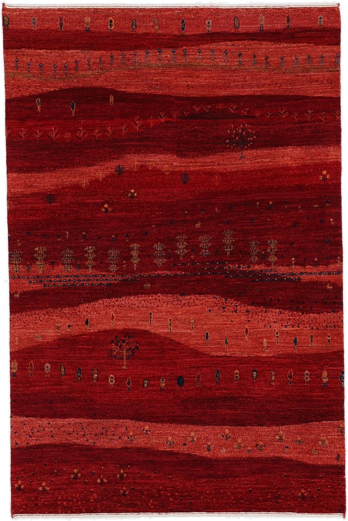 Loribaft Tappeto 120 x 180 (Indian) Annodato A Mano