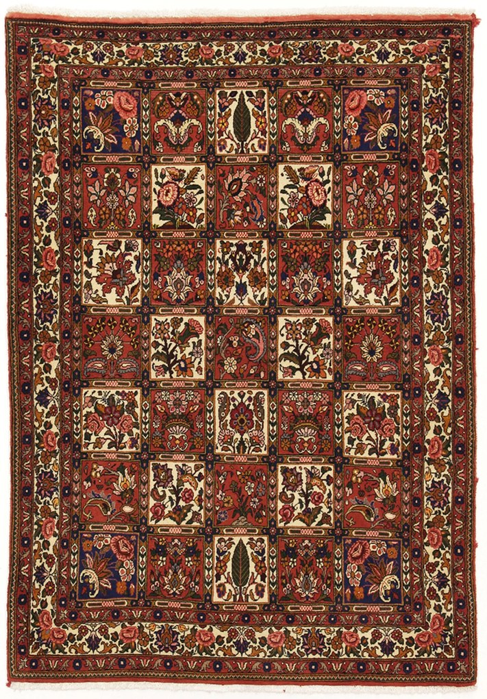 Bakhtiar Tappeto 150x110 (Iran) Annodato A Mano