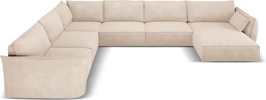 Divano angolare beige (angolo sinistro) Vanda - Mazzini Sofas