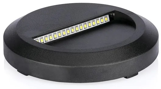 LED Illuminazione delle scale per esterni LED/2W/230V IP65 3000K nero