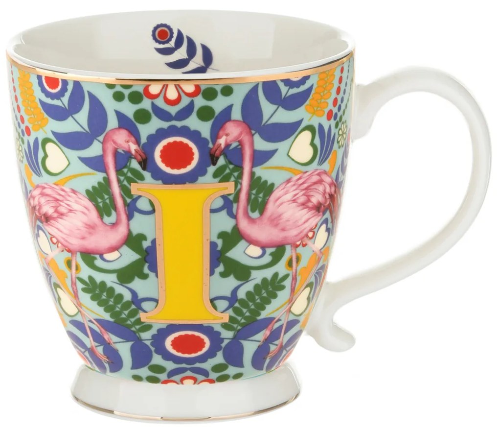 Tazza mug lettera I 450 ml Royal Garden