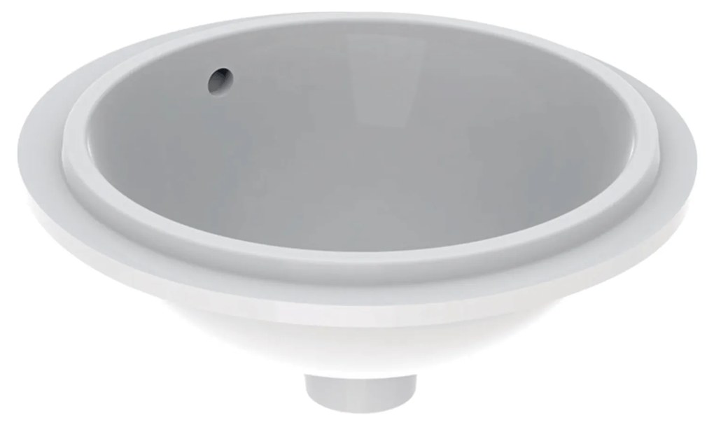 Lavabo Sottopiano 40,5 Cm Geberit "Variform" Bianco Lucido