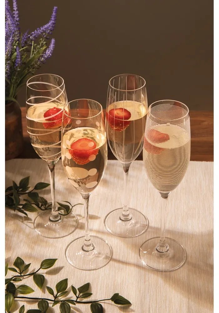 Bicchieri da spumante in set da 4 250 ml Cheers - Mikasa