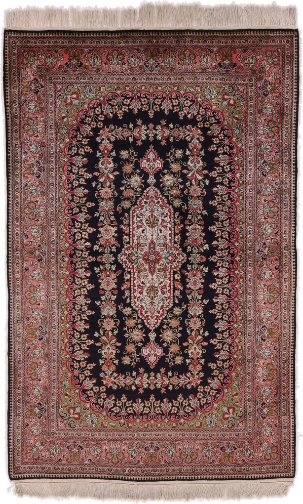 Ghom Tappeto 110 x 160 (Iran) Annodato A Mano