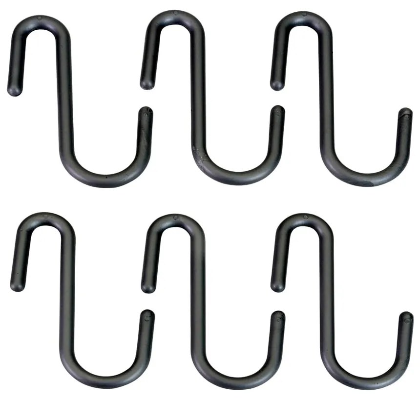 Set di 6 ganci per appendere City - Metaltex