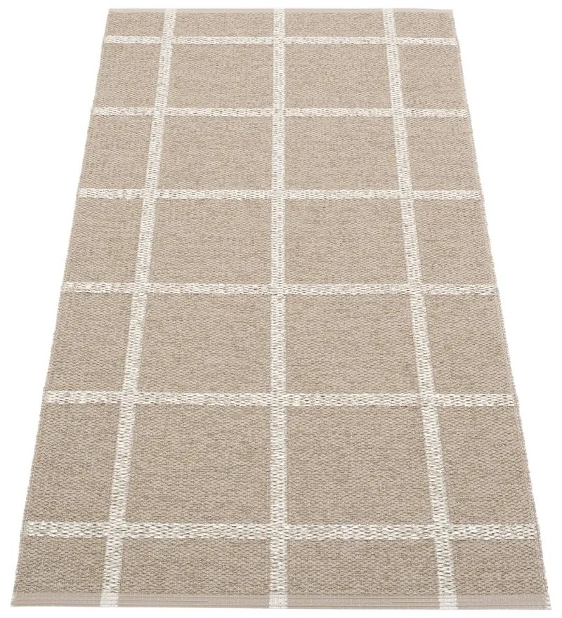 Passatoia da interno/esterno beige 70x150 cm Ada Dark Linen – Pappelina