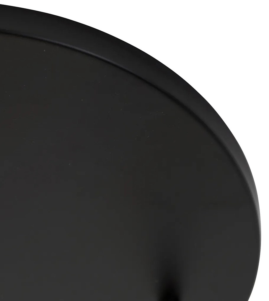 Plafoniera intelligente nera incl. 3 WiFi G95 - Facil