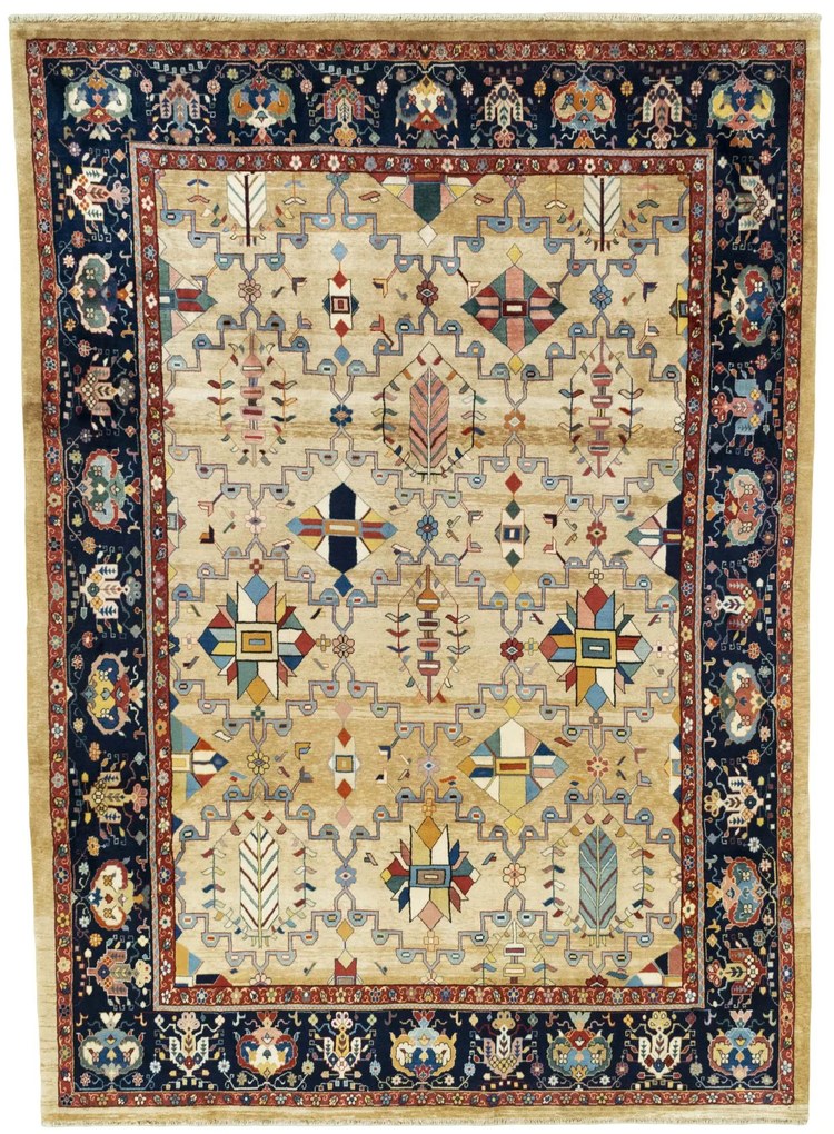 Bakhtiar Tappeto persiano 250x350 Beige (Iran) Annodato A Mano