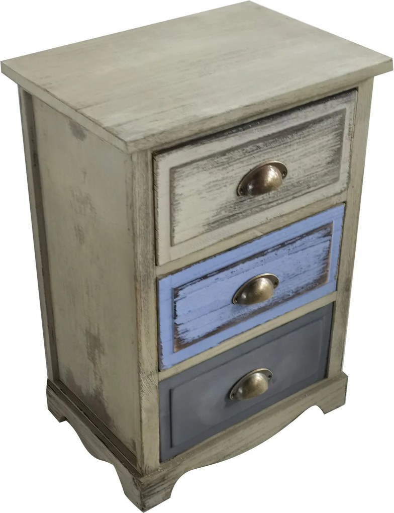 KEIRA - mobiletto in legno con cassetti