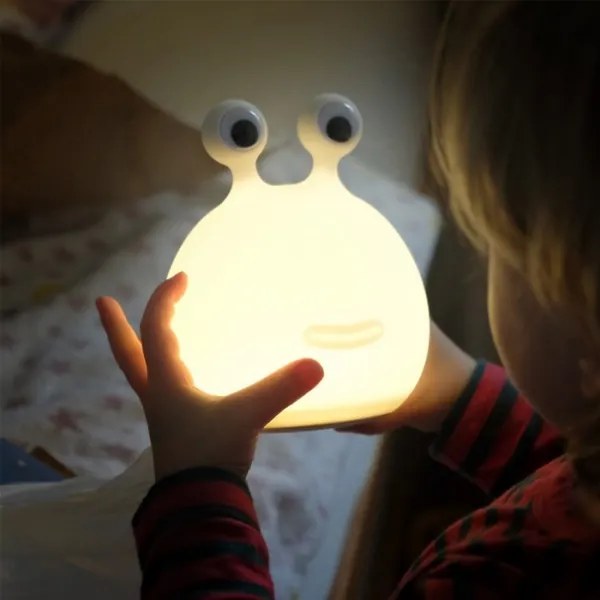 MegaLight - Lampada touch per bambini a LED RGB dimmerabile e ricaricabile MOMO MOON LED/5V