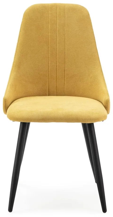Sedie da pranzo gialle in set di 4 Mani - Marckeric