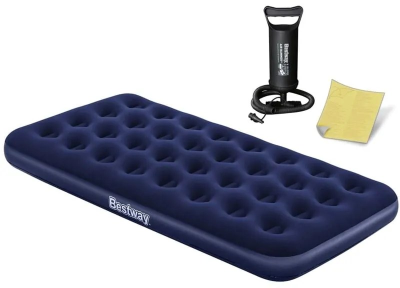 Materasso gonfiabile 188x99x22 cm con pompa a pistone Bestway 67001