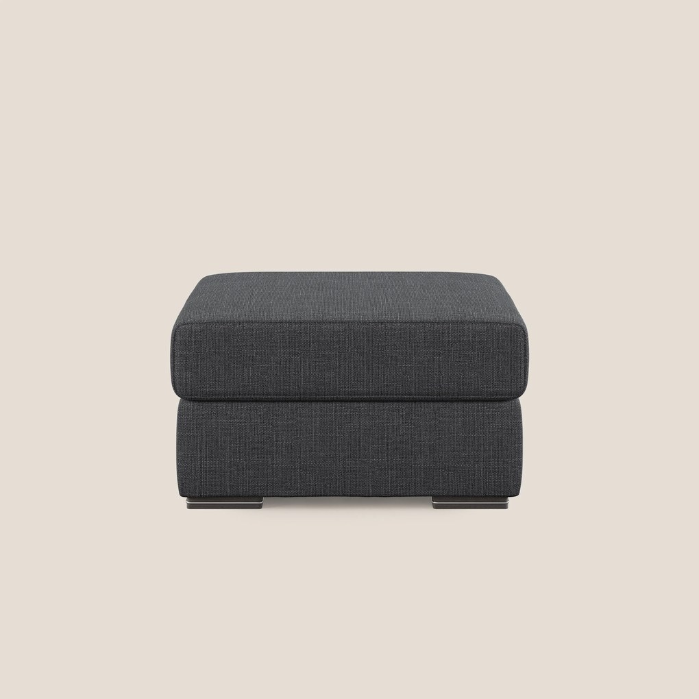 Sun pouf apribile contenitore in tessuto impermeabile morbido intreccio T06
