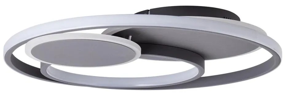 Brilliant - Plafoniera LED dimmerabile RUNDA LED/50W/230V 3000-6500K nero + +TC