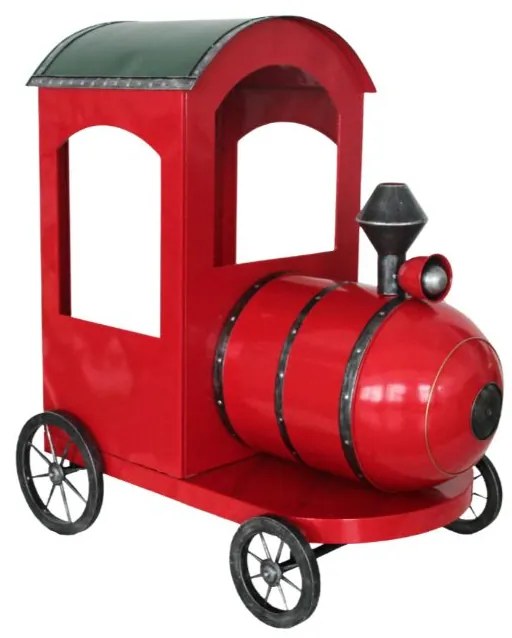 Carrozza multicolore H 162 cm