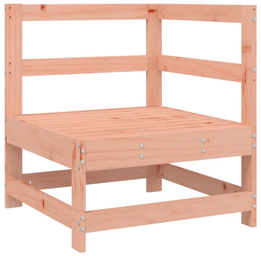 Set salotto da giardino 4 pz in legno massello di douglas