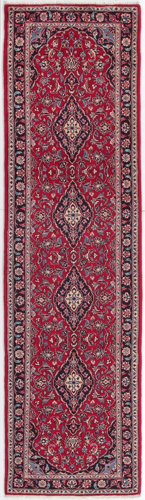 Kashan Tappeto 80 x 290 (Iran) Annodato A Mano