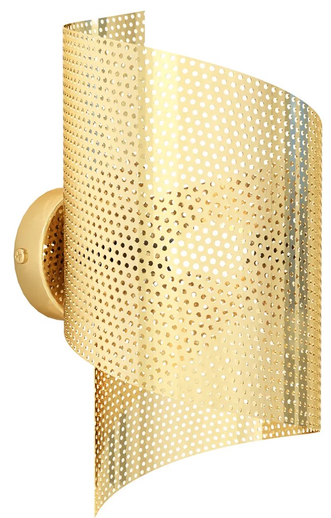 Applique Moderna Baldr 1 Luce Oro