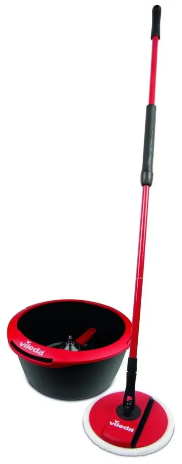 Set Pulizia Con Secchio Cromato 20L – NEMKAR – Carrello Con Strizzatore E Ruote