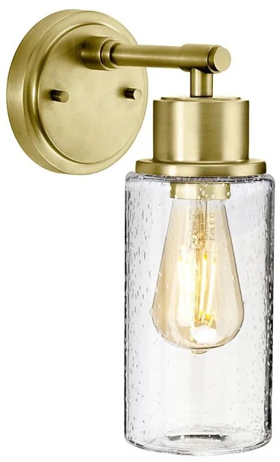 Elstead BATH-MORVAH1-BB - Applique bagno 1xE27/60W/230V IP44 oro