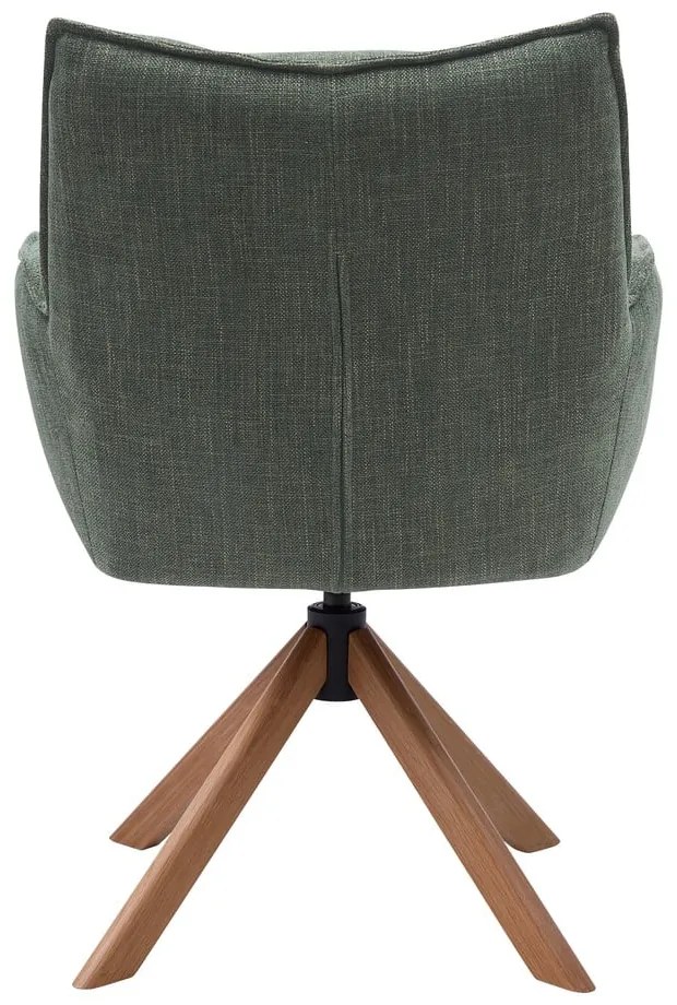 Set di sedie da pranzo verde in imbottito 2 pz Marilla – Unique Furniture