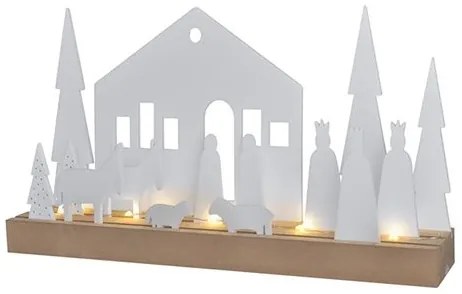 Solight 1V253 - Decorazione natalizia LED LED/2xAAA abete rosso