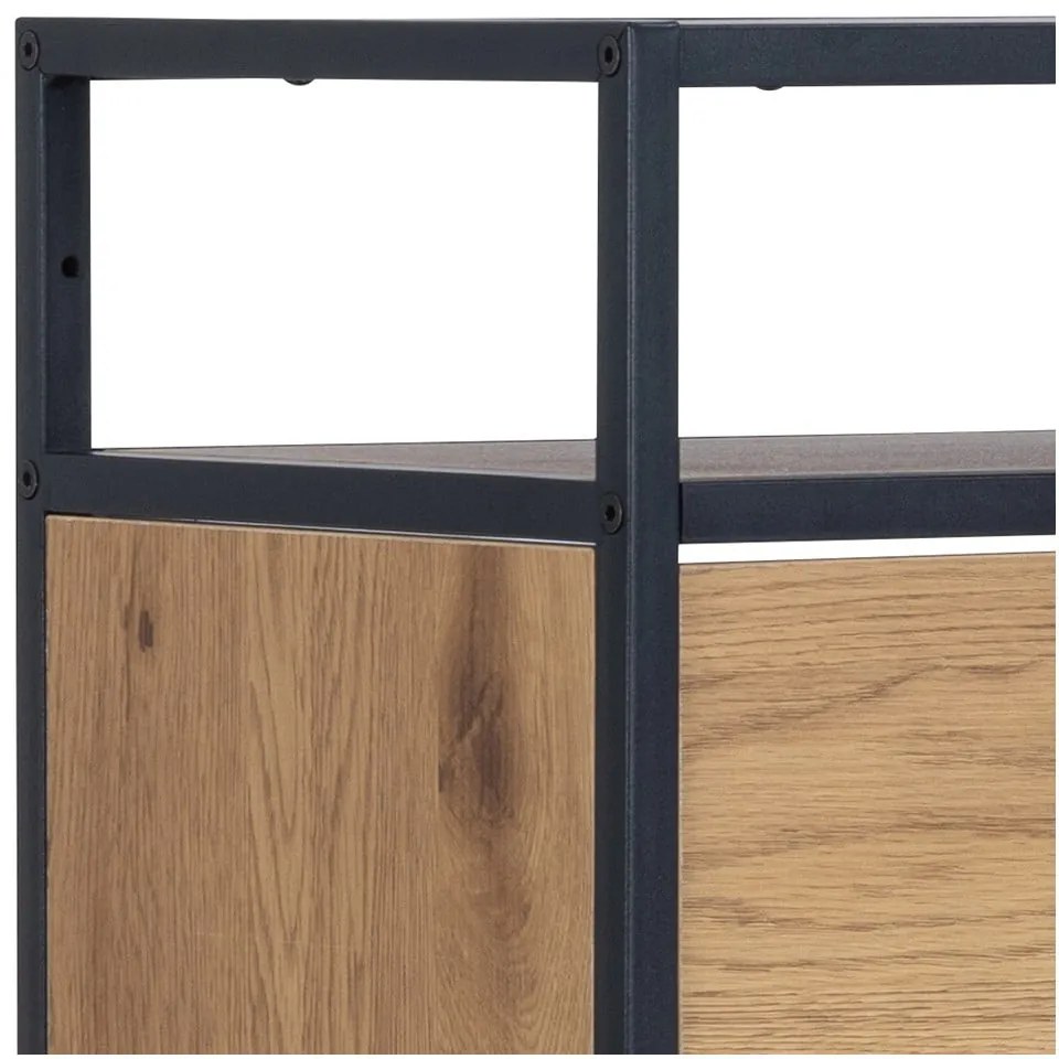 Scarpiera a battente in legno di rovere naturale Seaford - Actona