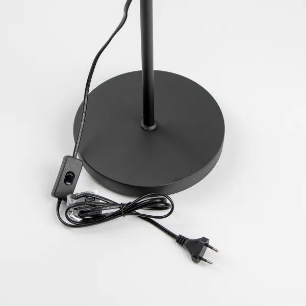 Lampada da terra LED 1xE27/7W/230V nera