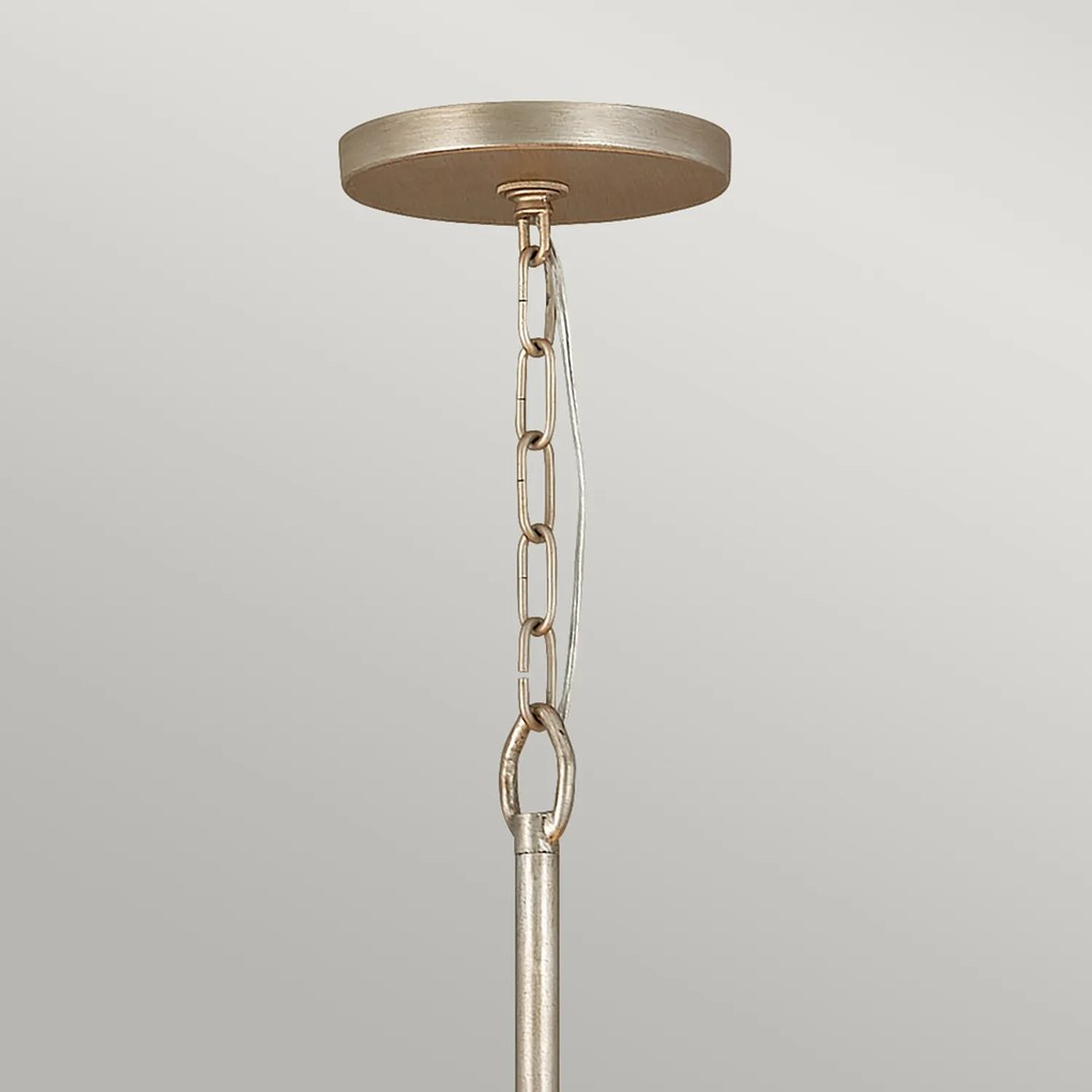 Lampadario Contemporaneo Reverie Acciaio Oro Champagne 12 Luci E14