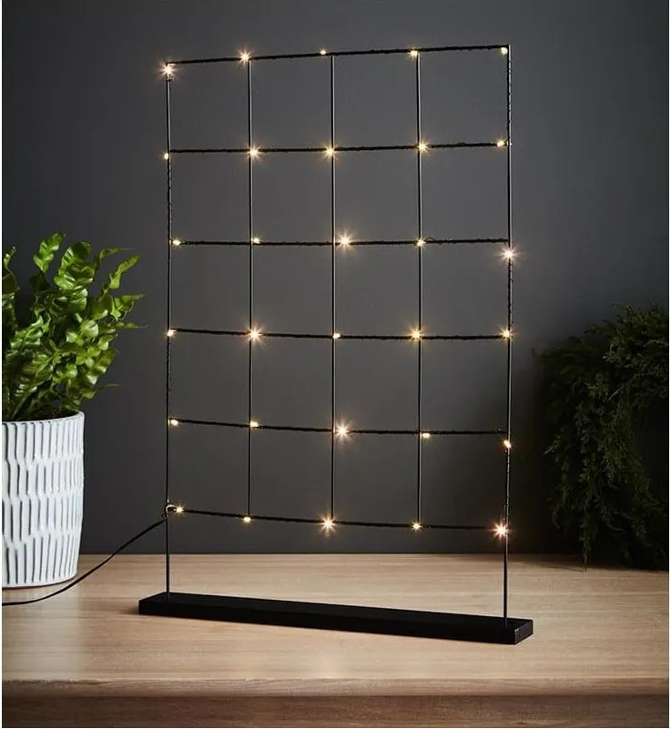 Decorazione luminosa nera, altezza 61 cm Elisabeth - Markslöjd