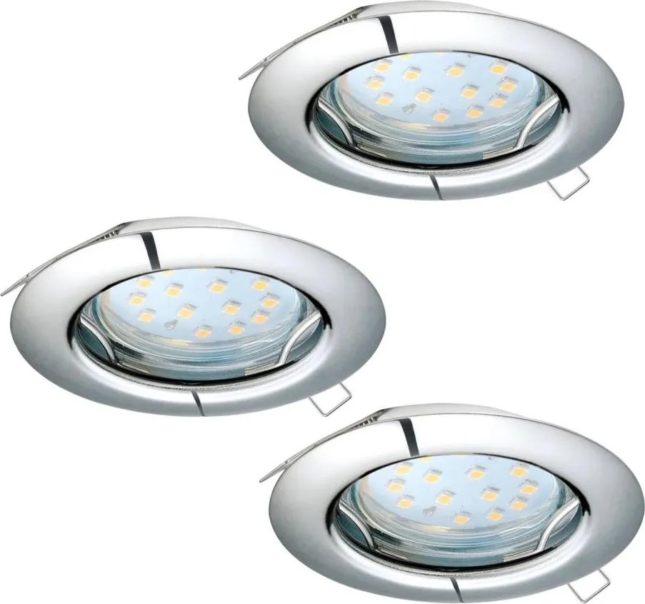 Eglo 94236 - SET 3x faretti da incasso LED PENETO 3xGU10-LED/3W/230V