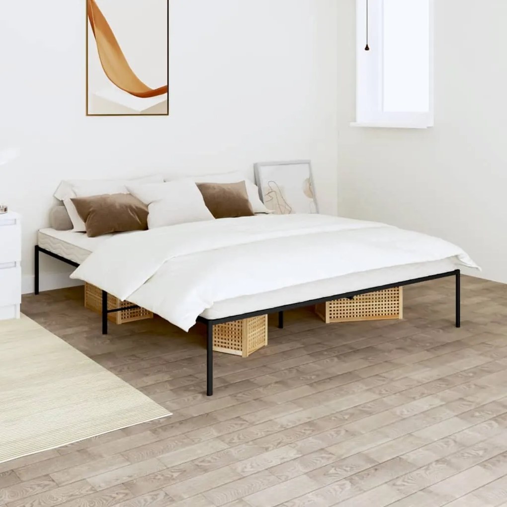 Giroletto İn Metallo Nero 140x200 Cm /