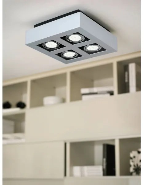 Eglo 91355 - Faretto LED LOKE 1 4xGU10-LED/5W/230V