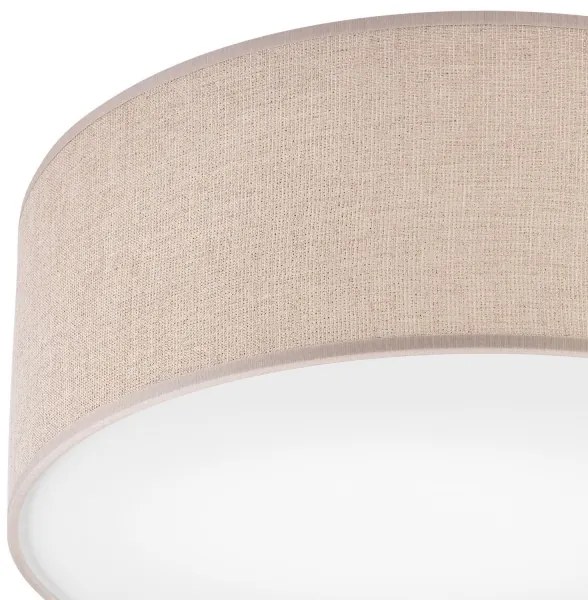 Plafoniera MONTE 1xE27/60W/230V Ø 35 cm marrone