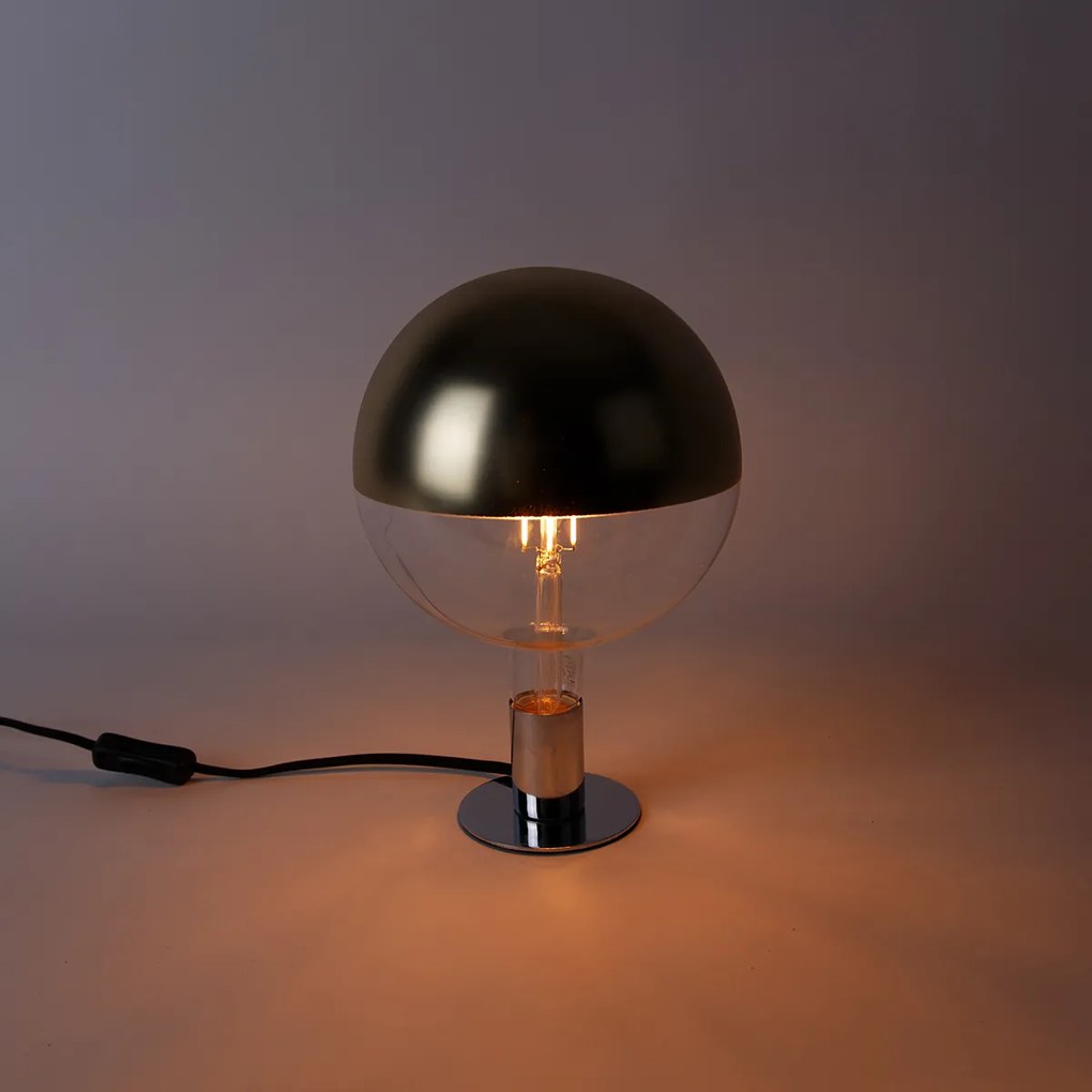 Lampadina LED dimmerabile E27 G200 Specchio Oro 6W 360lm 1800K