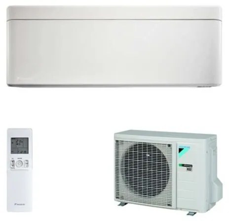 Daikin - Condizionatore Stylish Bianco 9000 Btu Inverter Monosplit Ftxa25Aw+Rxa25A