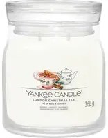 London Christmas Tea, candela giara media Yankee Candle