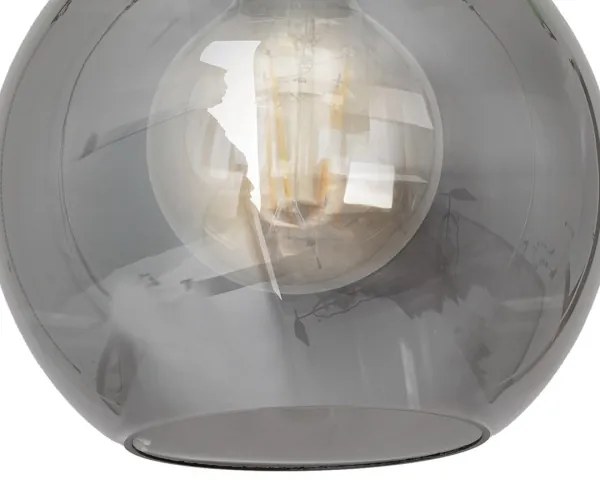 Plafoniera SOFIA 1xE27/60W/230V nera