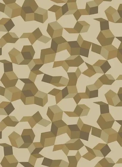 Designtapete Ingot von Cole & Son - Buff & Gold