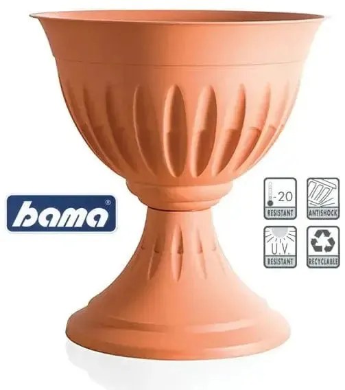 Vaso a Calice alba 43 cm