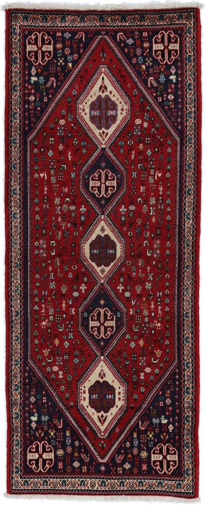 Abadeh Tappeto persiano 80x200 (Iran) Annodato A Mano