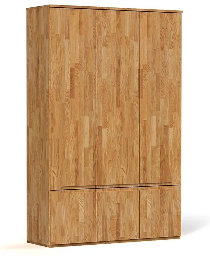 Armadio in rovere 135x206 cm Vento 3 - The Beds