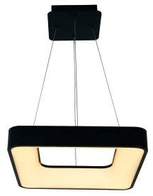 Brilagi - Lampadario LED dimmerabile a cavo FALCON II LED/80W/230V 40x40 cm nero + telecomando