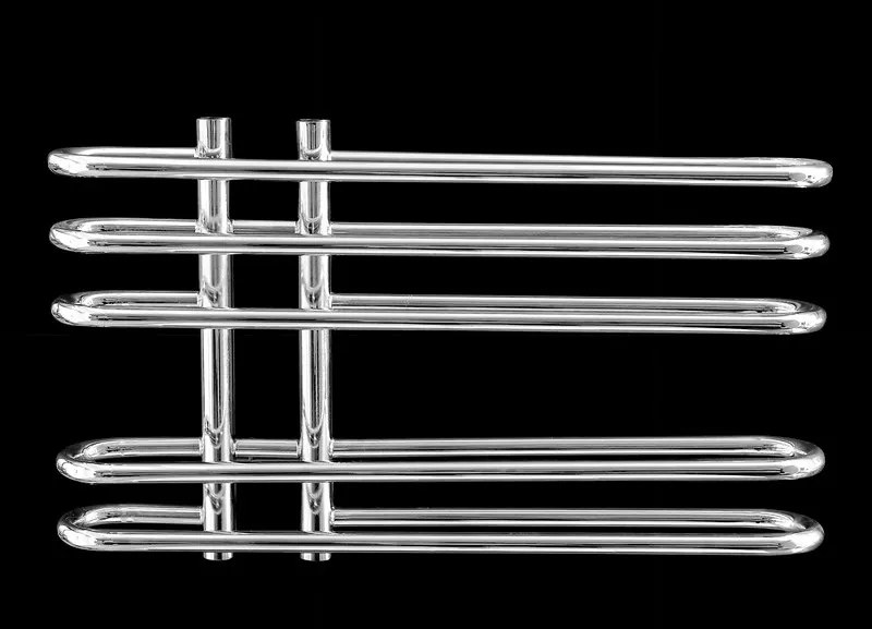 Kamalu - Scalda salviette termoarredo 700x400mm finitura cromata | KAM-379