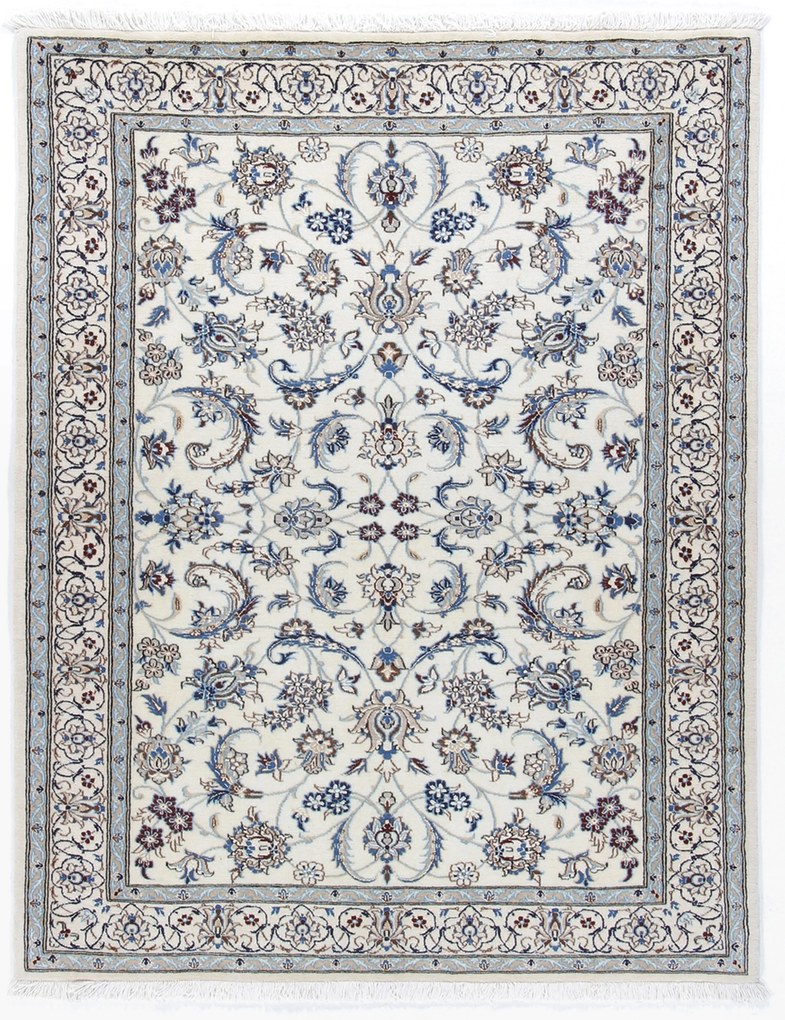 Nain Tappeto 130 x 100 (Iran) Annodato A Mano