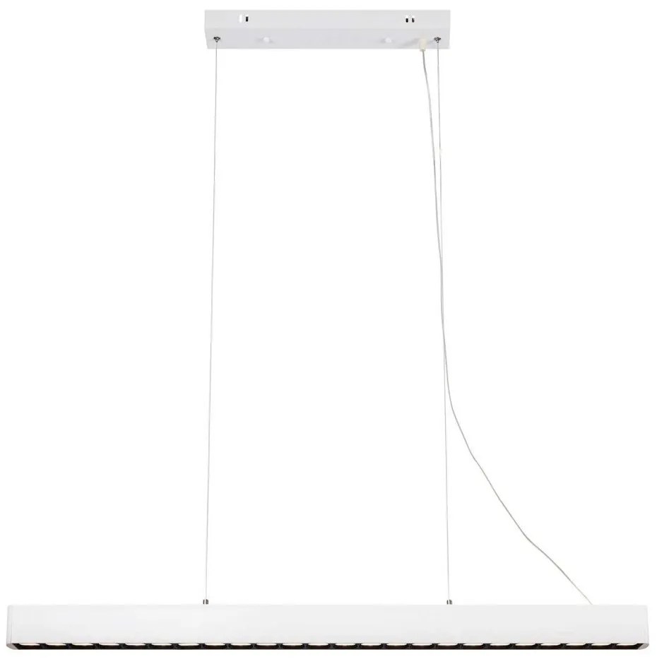 Lampadario LED bianco con paralume in metallo Plano – Markslöjd