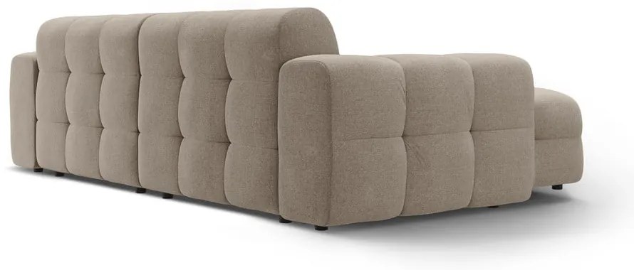 Divano angolare marrone (con penisola a sinistra/con chaise lounge) Kendal – Micadoni