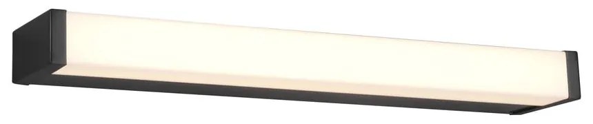 Applique LED nero opaco (lunghezza 42 cm) Fabio - Trio