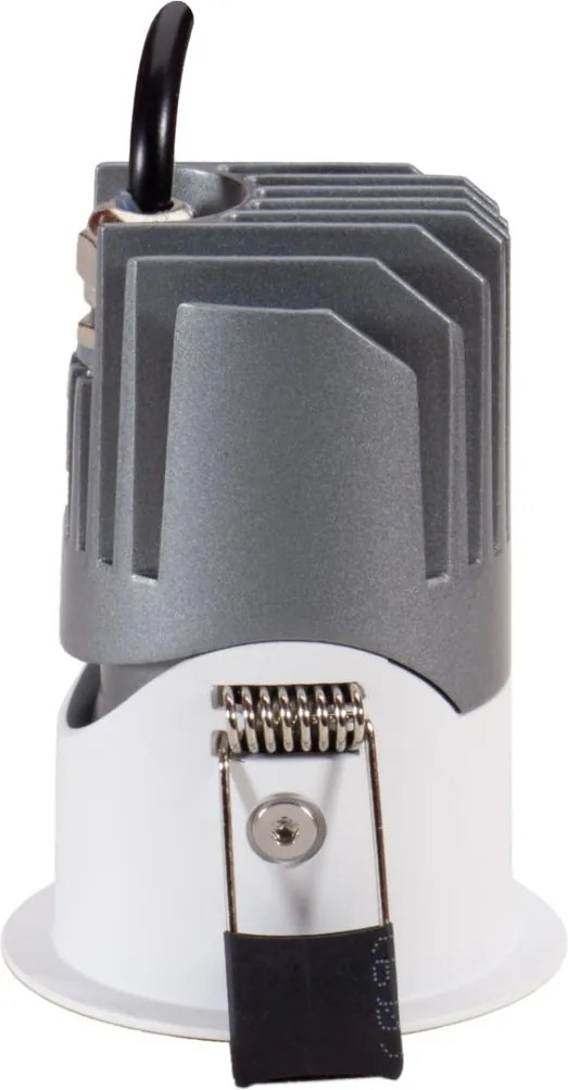 Faro LED da Incasso 6W Foro Ø45mm IP65 CCT UGR19 con driver Philips Colore Bianco Variabile CCT